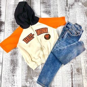 Vintage Harley Davidson Kids Jacket